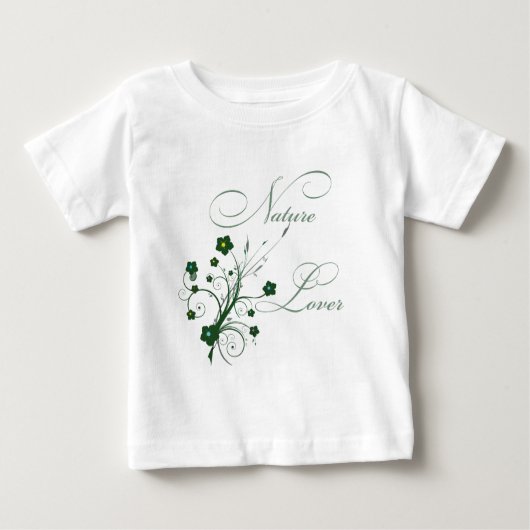 NatureLover Baby T-shirt (Vorderseite)