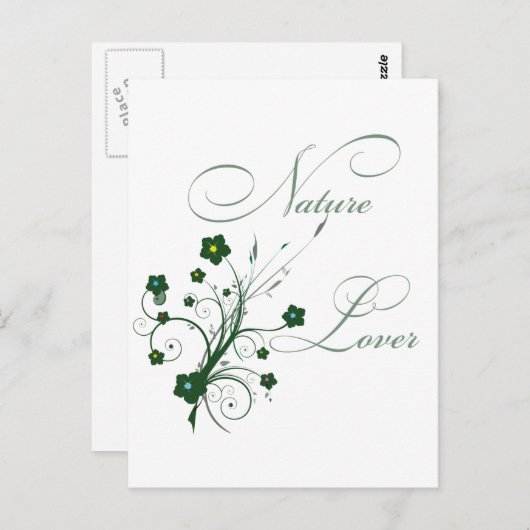 NatureLover Postkarte (Vorne/Hinten)