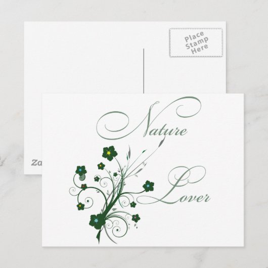 NatureLover Postkarte (Vorne/Hinten)