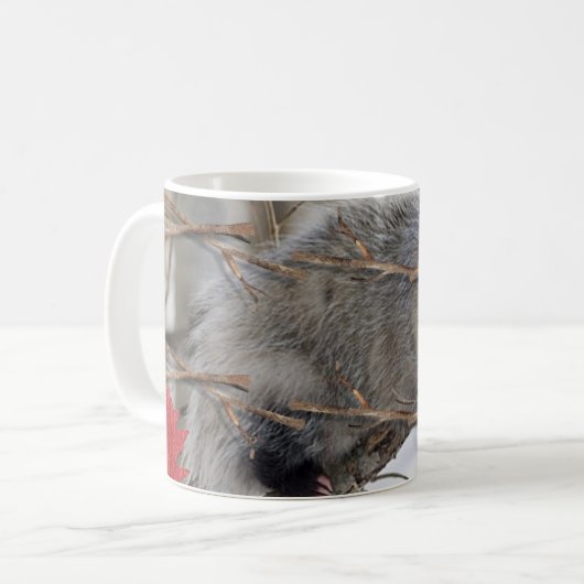 Natureopposum-Tasse Kaffeetasse (Vorderseite Links)