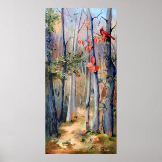 Naturepfad Kardinal Poster (Vorne)