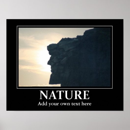 Natureposter Inspiration/Motivation Poster (Vorne)