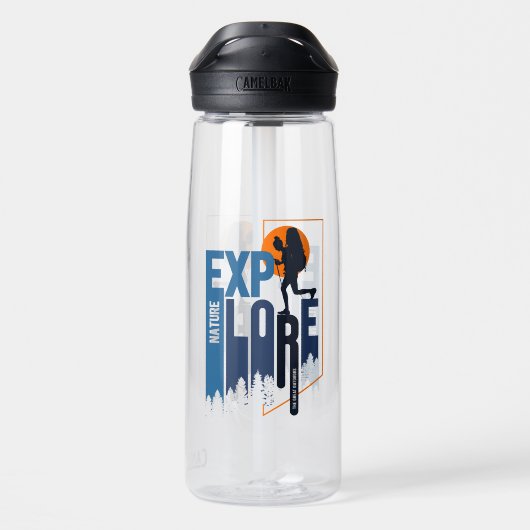 Naturerforschung | 25oz trinkflasche (Rückseite)