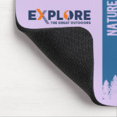 Naturerforschung | Damen- Mousepad (Ecke)