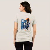Naturerforschung | Damen Tri-Blend Shirt (Rückseite voll)