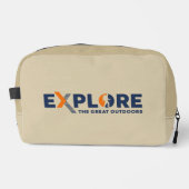 Naturerforschung | Dopp-Kit (Männer) Waschbeutel (Vorderseite)