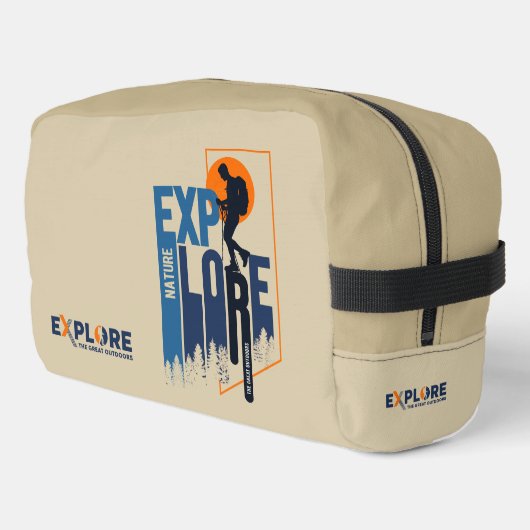 Naturerforschung | Dopp-Kit (Männer) Waschbeutel (Linke Seite)