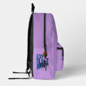 Naturerforschung | Druckknopfbeutel (Frauen) Bedruckter Rucksack (Links)