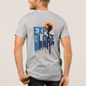 Naturerforschung | Herren Tri-Blend Shirt (Rückseite)