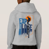 Naturerforschung | Kinder Hoodie (Rückseite)