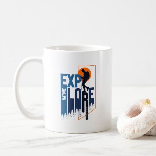 Naturerforschung | Men- 11# Klassische Tasse (Mit Donut)