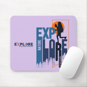 Naturerkundung Frauen - Mousepad