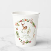 Naturerlebnis-Hirschdusche Pappbecher (Rückseite)