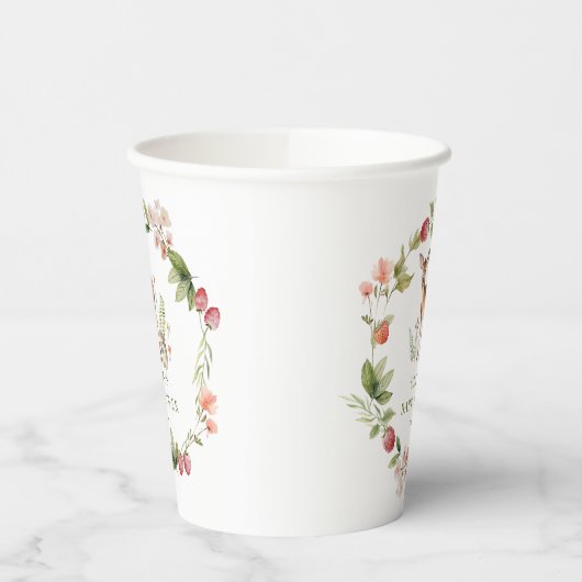 Naturerlebnis-Hirschdusche Pappbecher (Links)