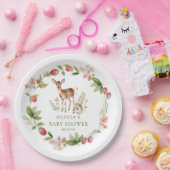 Naturerlebnis-Hirschdusche Pappteller (Party)