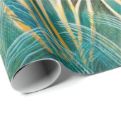 Naturerlebnis in tropischem Dschungel Geschenkpapier (Rolleneckpunkt)