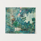 Naturerlebnis in tropischem Dschungel Wandteppich (Vorderseite (Horizontal))