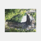 Nature's Archway - Natural Bridge Fleecedecke (Vorderseite (Horizontal))