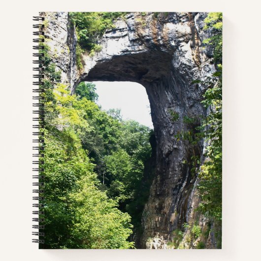 Nature's Archway - Natural Bridge Notizblock (Vorderseite)