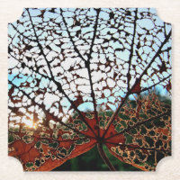 Nature's Art Design - Fall Leaf Untersetzer