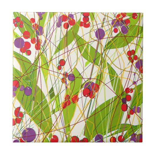 Natures Beauty Fliese (Vorderseite)