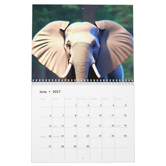 "Nature's Bliss: A Year in Pictures" Kalender (Jun 2027)
