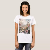 "Nature's Blossom: Blumenhemd zum Verkauf" T-Shirt (Vorne ganz)