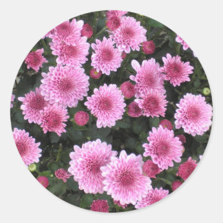 Nature's Bouquet: Frühlingsaufkleber Runder Aufkleber