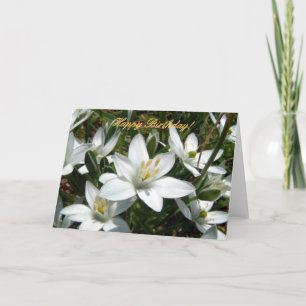 Nature's Bouquet   Herzlichen Glückwunsch zum Gebu Karte