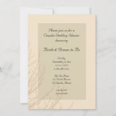 Nature's Branches Couples Polterabend Einladung (Vorderseite)