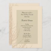 Nature's Branches Post Wedding Brunch Einladung (Vorne/Hinten)