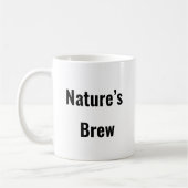 Nature's Brew-Tasse Kaffeetasse (Links)