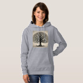 Nature's Calligraphy (Hooded Sweatshirt) Hoodie (Vorne ganz)