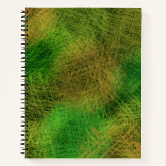 Nature's Color Spiral Notebook Notizblock (Vorderseite)