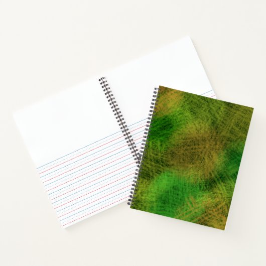 Nature's Color Spiral Notebook Notizblock (Innenseite)