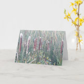 "Nature's Corndogs" erhalten Well Card Karte (Gelbe Blume)