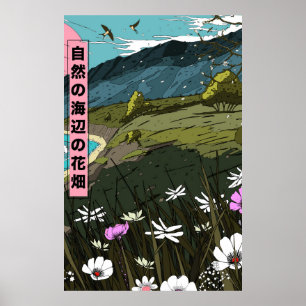 Natures Costal Meadow Poster