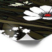 Natures Costal Meadow Poster (Ecke)