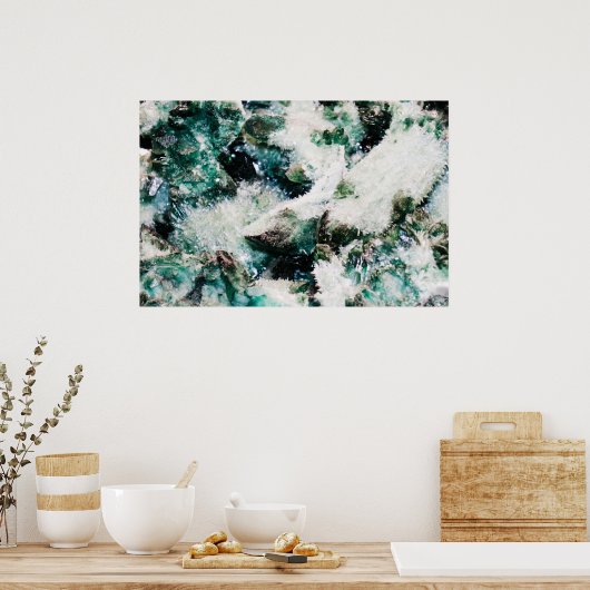 Natures Crystal Duet Poster (Küche)