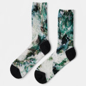 Natures Crystal Duet Socken (Linkes Detail)