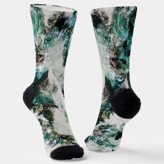 Natures Crystal Duet Socken (Gewinkelt)
