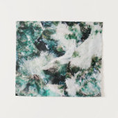 Natures Crystal Duet Wandteppich (Vorderseite (Horizontal))
