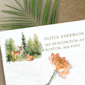 Nature's Delight Baby Shower Hängeadresse Etikett