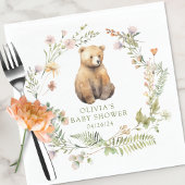 Nature's Delight Bear Baby Dusche Serviette