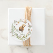 Nature's Delight Bear Baby Shower Gefallen Geschen Geschenkanhänger (Beispiel)
