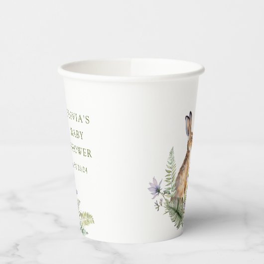 Nature's Delight Classic Rabbit Paper Cup Pappbecher (Links)