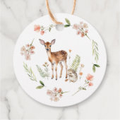 Nature's Delight Deer Baby Duwer Gefallen Geschenk Geschenkanhänger (Rückseite)