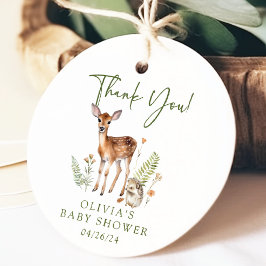 Nature's Delight Deer Baby Duwer Gefallen Geschenk Geschenkanhänger