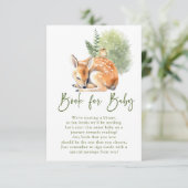 Nature's Delight Deer Book for Baby Begleitkarte (Stehend Vorderseite)