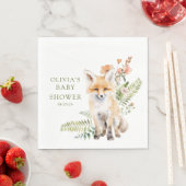 Nature's Delight Fox Babydusche Serviette (Beispiel)
